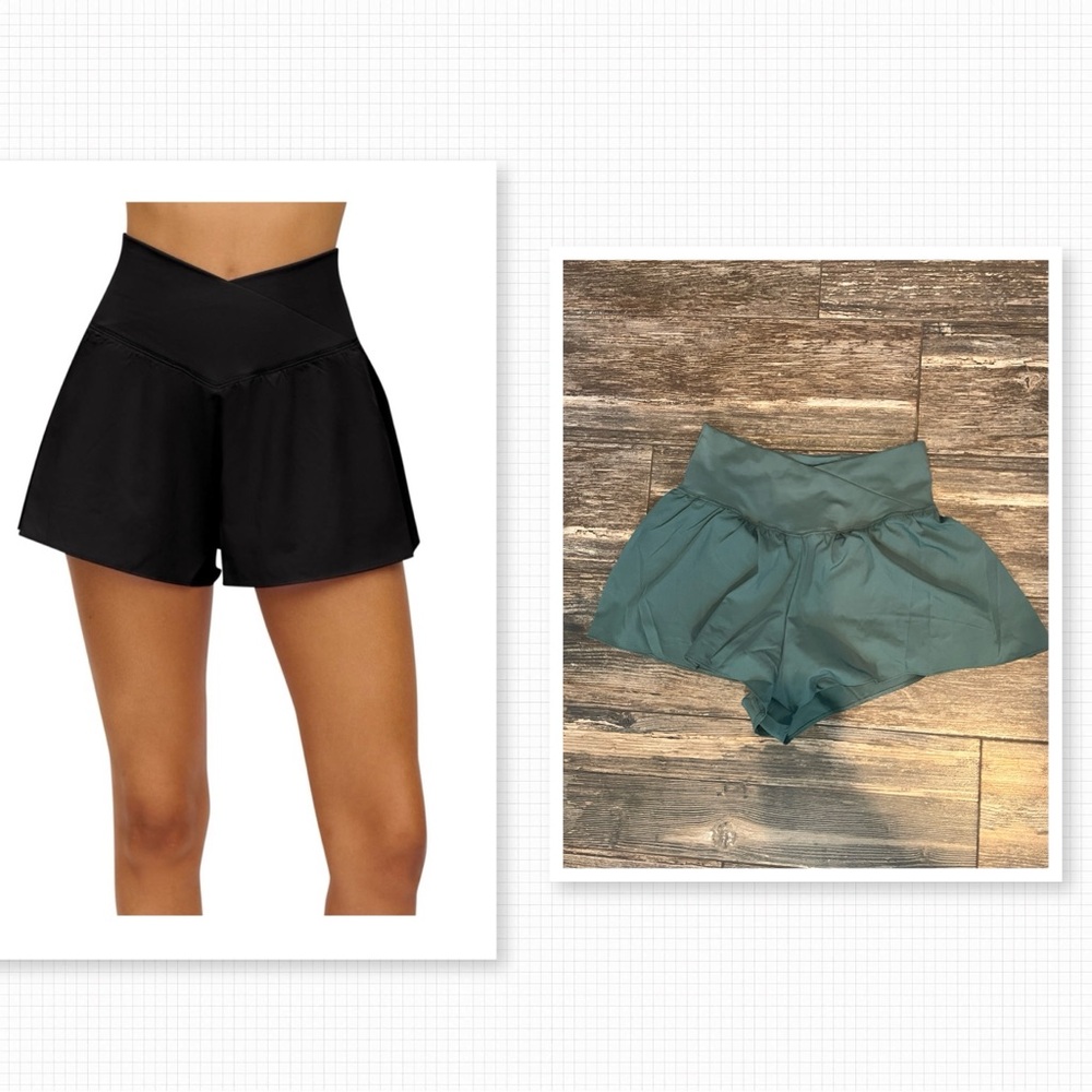 90 Degree crossover Shorts